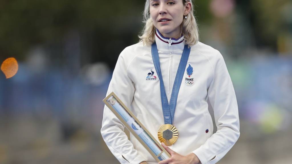 Cassandre Beaugrand wurde 2024 Olympiasiegerin