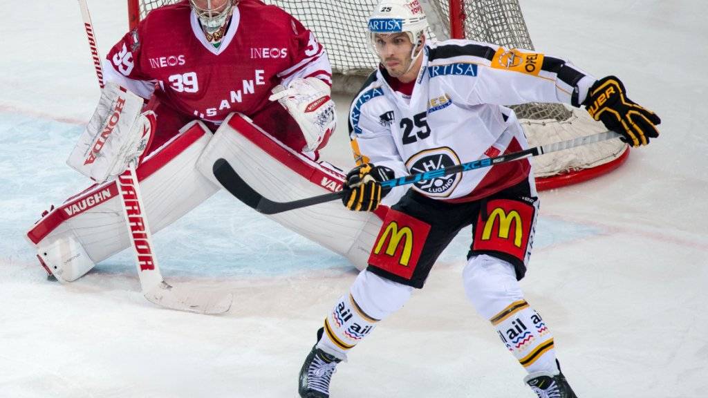 Maxim Lapierre bleibt bis 2018 beim HC Lugano