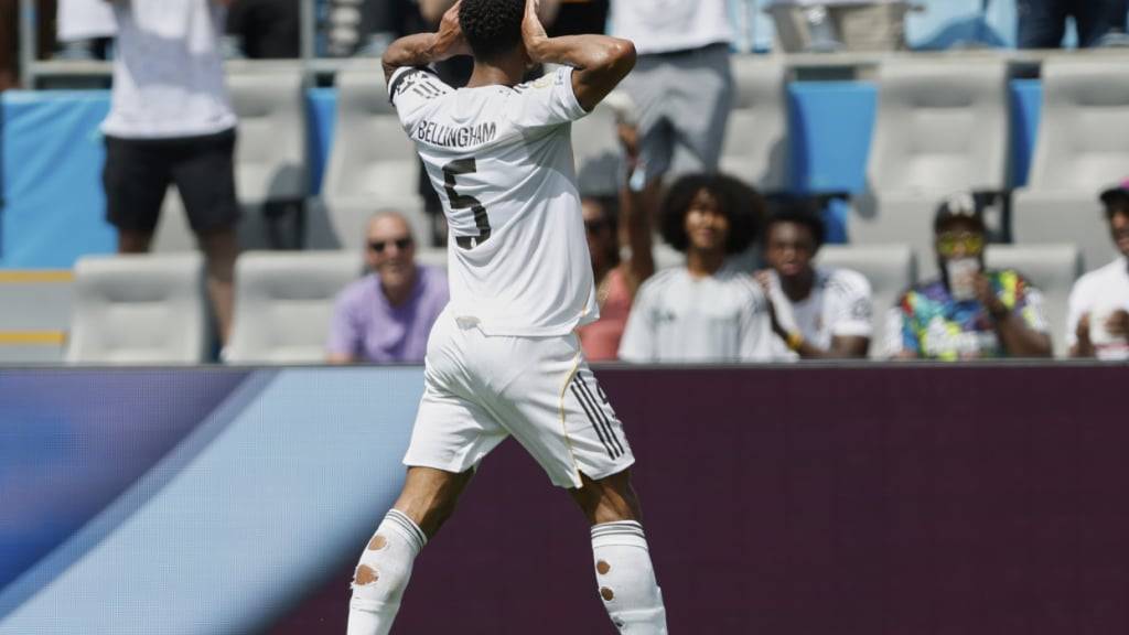 Jude Bellingham schoss für Real Madrid das wichtige 1:0