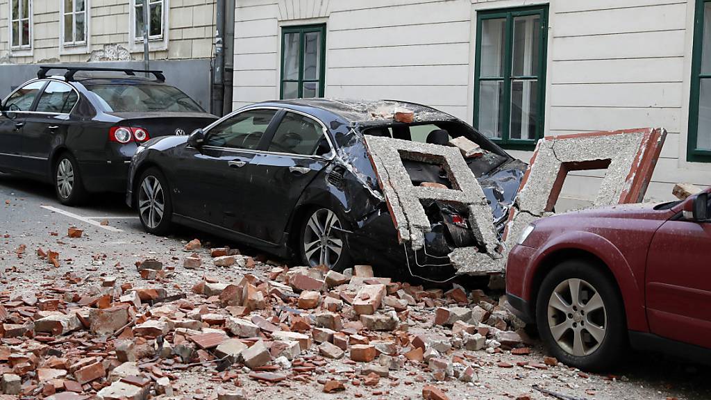 Das massive Erdbeben in der Nähe der kroatischen Hauptstadt Zagreb hinterliess starke Schäden und kostete einen 15-Jährigen das Leben.