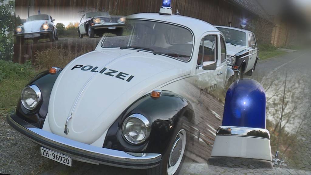 «Weisse Maus»: Kantonspolizei Zürich fährt Oldtimer