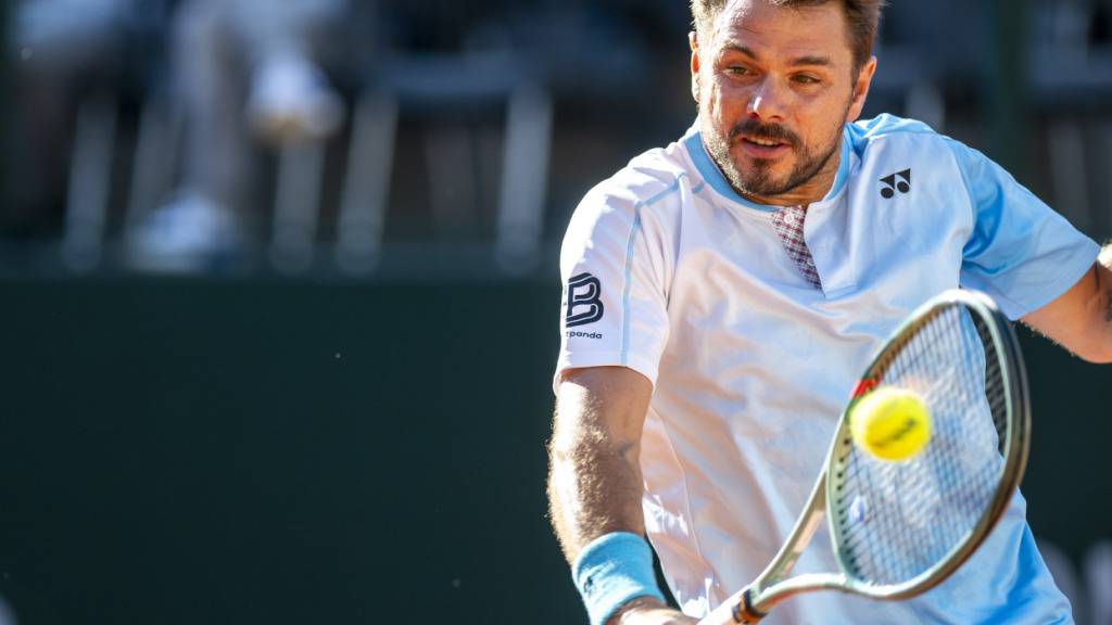 Stan Wawrinka spielte am Mittwoch seinen letzten Match am Geneva Open