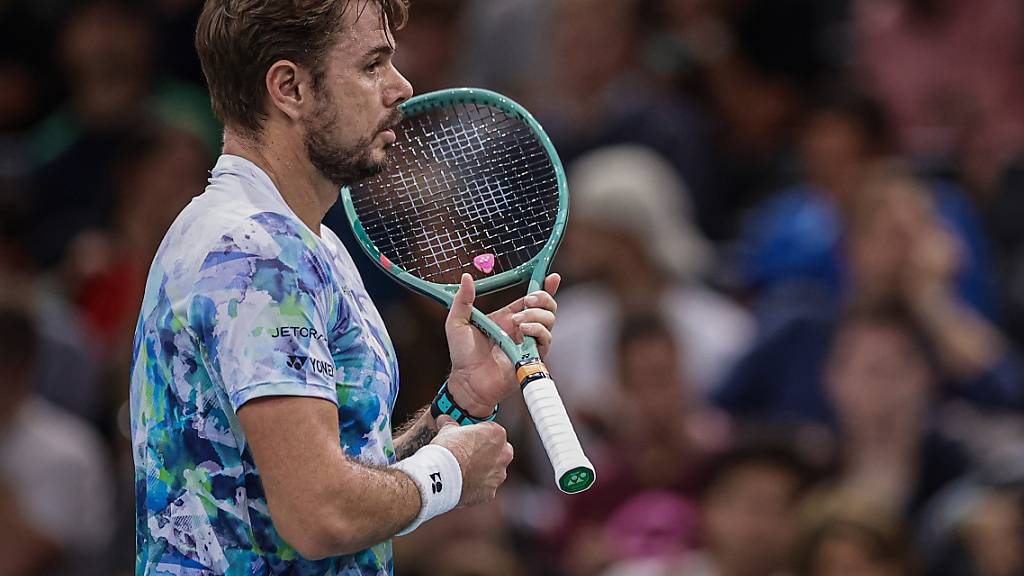 Stan Wawrinka musste wegen Wadenproblemen aufgeben