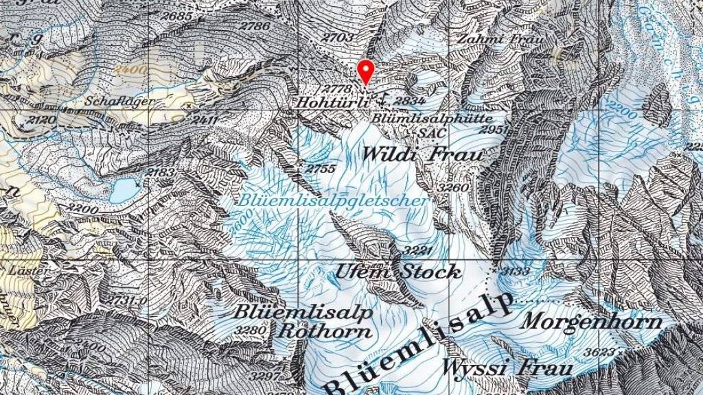 Im Gebiet des Hohtürli oberhalb von Kandersteg im Berner Oberland ist ein Schneeschuhwanderer in einer Lawine tödlich verletzt worden.