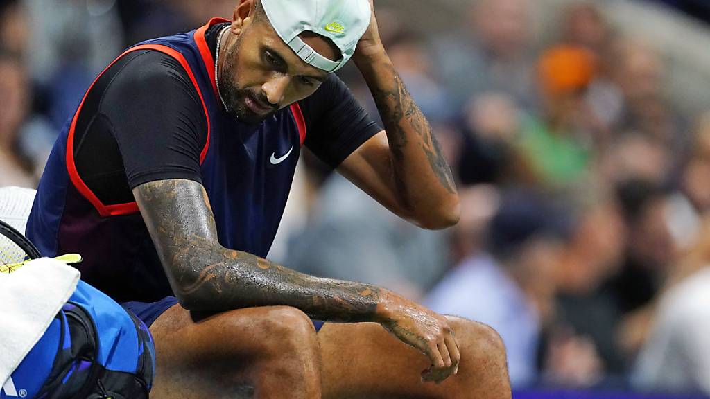 Nick Kyrgios, der Wimbledon-Finalist von 2022, spielte in diesem Jahr nur einen Match