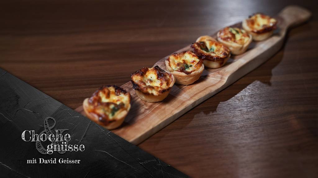 Choche & gnüsse mit David Geisser, Chäschuechli