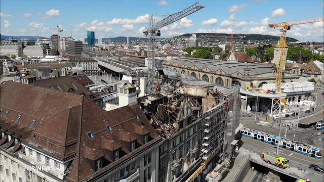 Grossbrand beim Hauptbahnhof Zürich: Wie weiter?