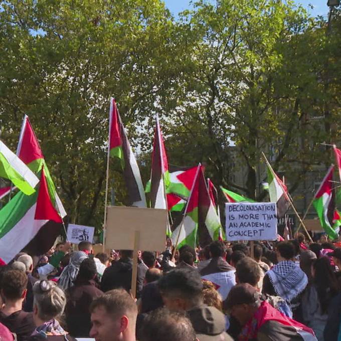Stadt Zürich schiebt Nahost-Kundgebungen einen Riegel