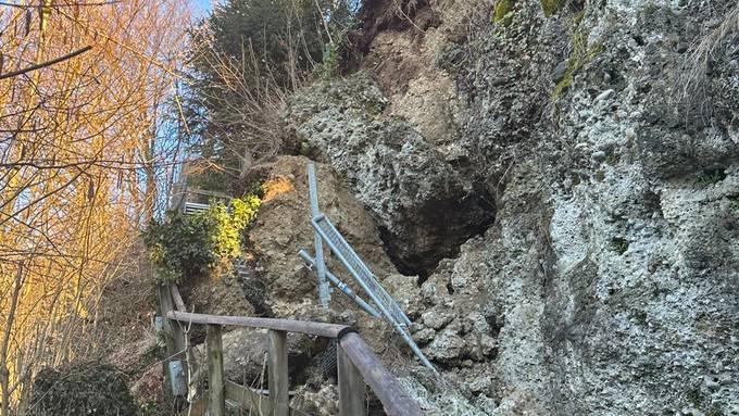 Grosser Felsbrocken stürzt am Uetliberg über Nacht ab