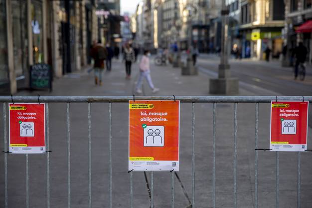 Tough measures must be rewarded: a view of downtown Geneva.