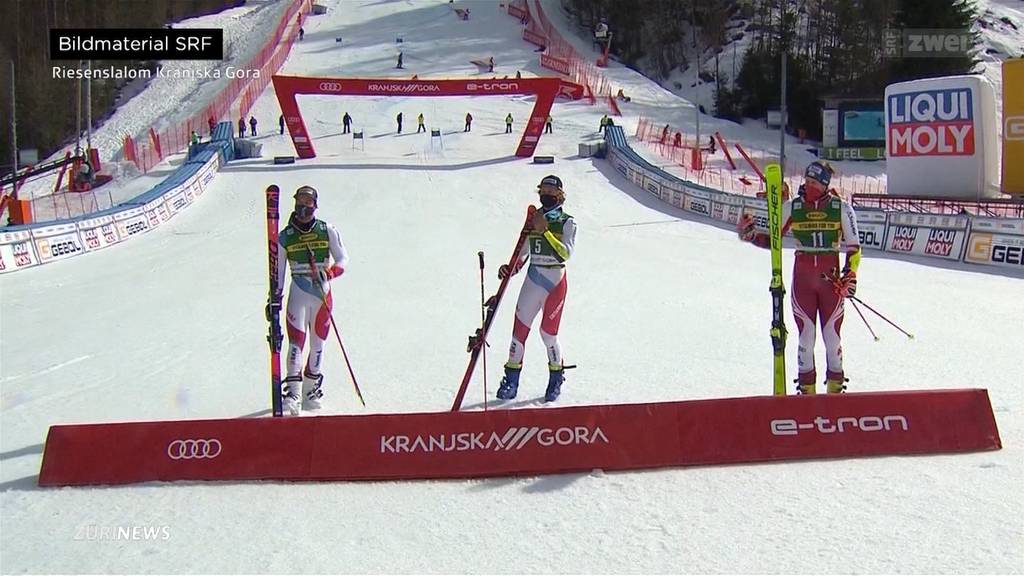 Schweizer Doppelsieg im Riesenslalom von Kranjska Gora