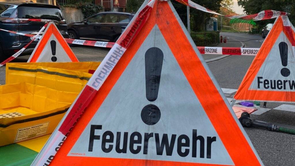 In Witikon standen am Montagabend Feuerwehr, Sanität und Polizei im Chemiewehreinsatz.