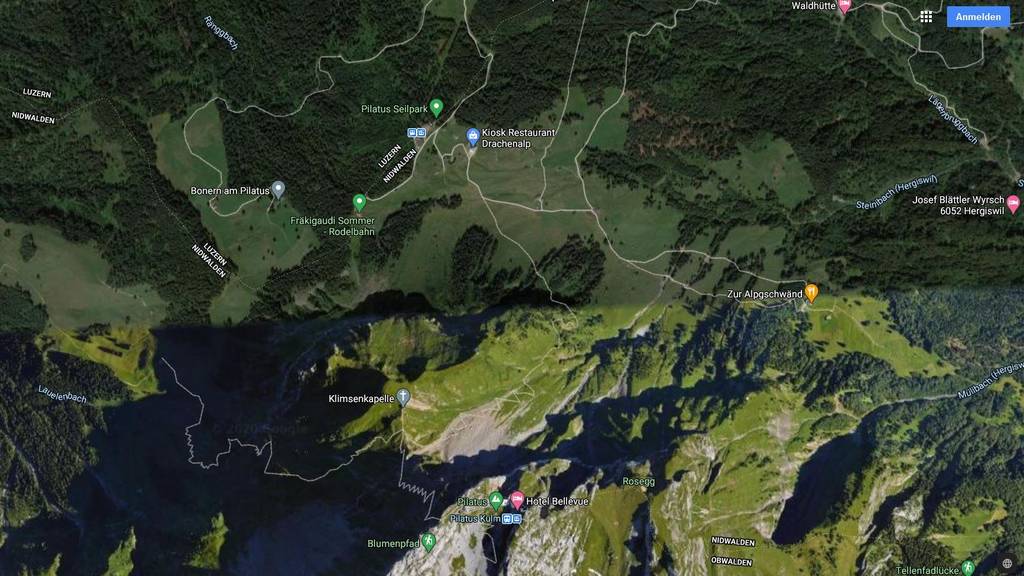 Im Gebiet Gesäss wurde die Luzernerin tot aufgefunden, wie die Kantonspolizei Nidwalden bestätigte.