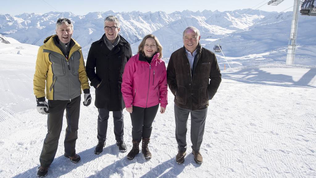 Fahrt am Skitag in den Spuren von Bernhard Russi