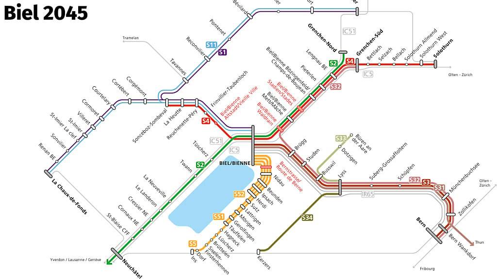 So könnte das S-Bahn-Netz künftig aussehen.