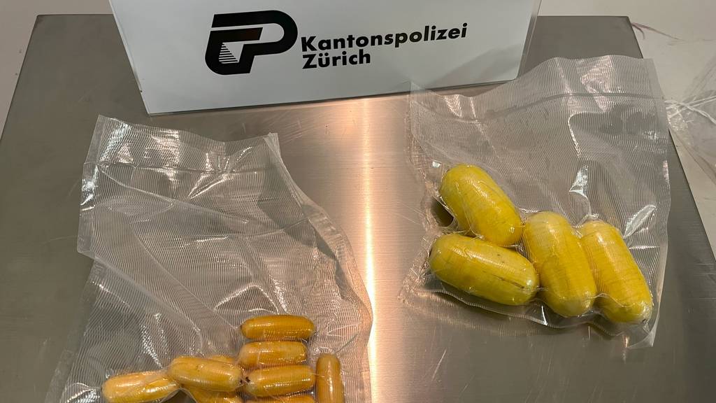 Kantonspolizei Zürich Drogenfund Kokain Bodypacker 11.02.2024