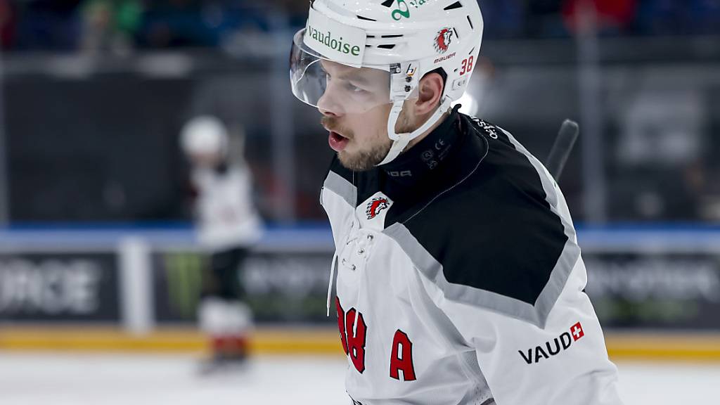 Der Lausanner Verteidiger Lukas Frick war in Davos der Matchwinner