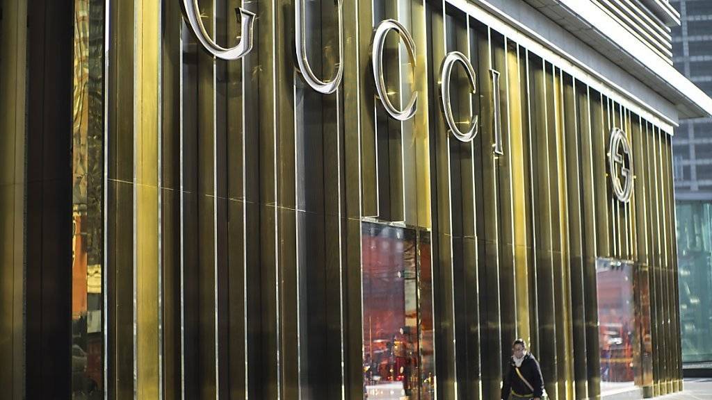 Hier dürften all die Milliardäre shoppen: Laden der Luxus-Modemarke Gucci in Chinas Hauptstadt Peking. In Peking leben laut einer Studie derzeit 100 Milliardäre - mehr als in New York. (Symbolbild)