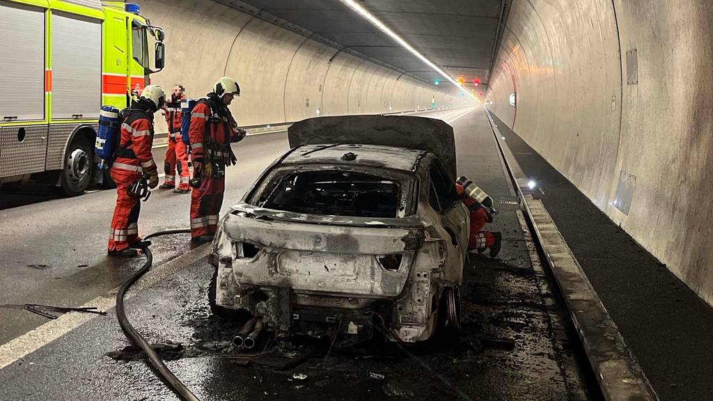 Nach Autobrand im Uetliberg-Tunnel – beide Röhren sind wieder frei