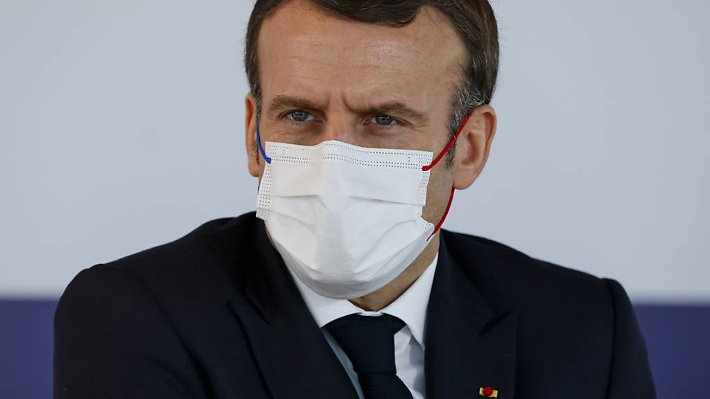 Emmanuel Macron, Präsident von Frankreich. Foto: Thomas Samson/POOL AFP/AP/dpa