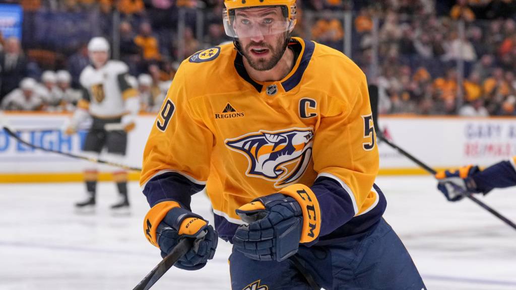 Predators-Captain Roman Josi muss eine Zwangspause einlegen