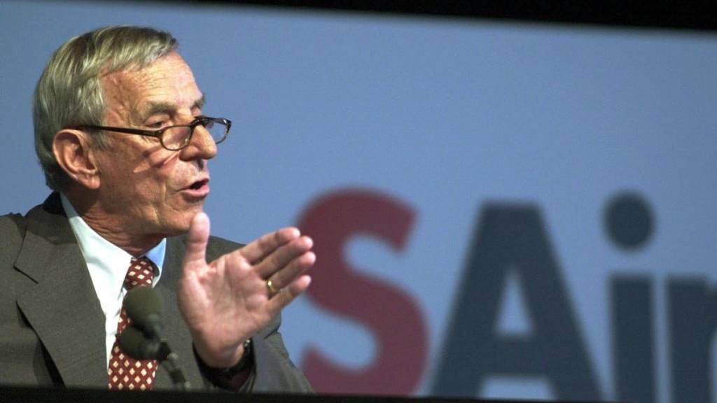 Hannes Goetz, ehemaliger Verwaltungsratspräsident der SAir Group, ist im Alter von 86 Jahren gestorben. (Archivbild)