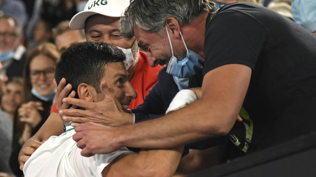 Erlebten erfolgreiche Zeiten wie hier beim Sieg am Australian Open: Novak Djokovic und Coach Goran Ivanisevic