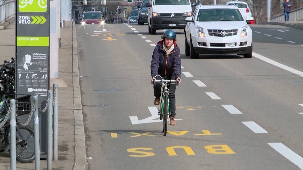 Stadt Zürich will in 10 Jahren 100 Kilometer Velowege haben