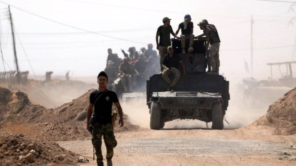 Irakische Truppen rücken in Richtung des Stadtzentrums von Tal Afar vor. (Archiv)