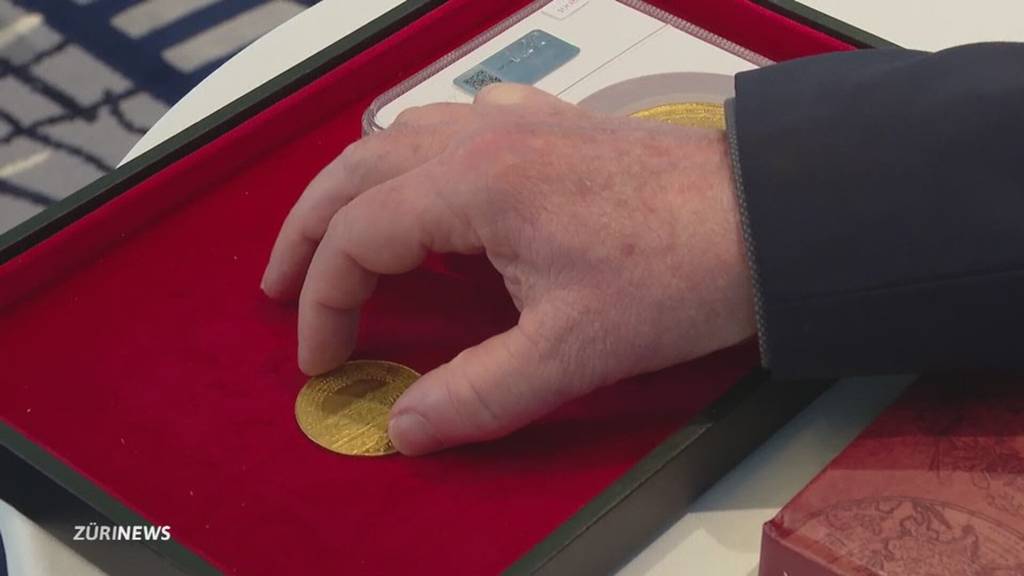 Goldschatz wird in Zürich versteigert