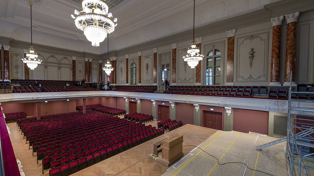 Das Sinfonieorchester Basel hofft, den Musiksaal im Basler Stadtcasino wieder füllen zu können.