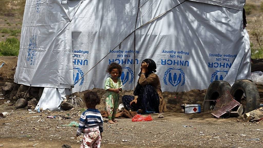 7,6 Millionen Menschen im Jemen sind wegen des Konflikts im Land dringend auf Hilfe angewiesen. Das benötigte Geld fliesst aber laut der UNO nur sehr spärlich. (Archivbild)