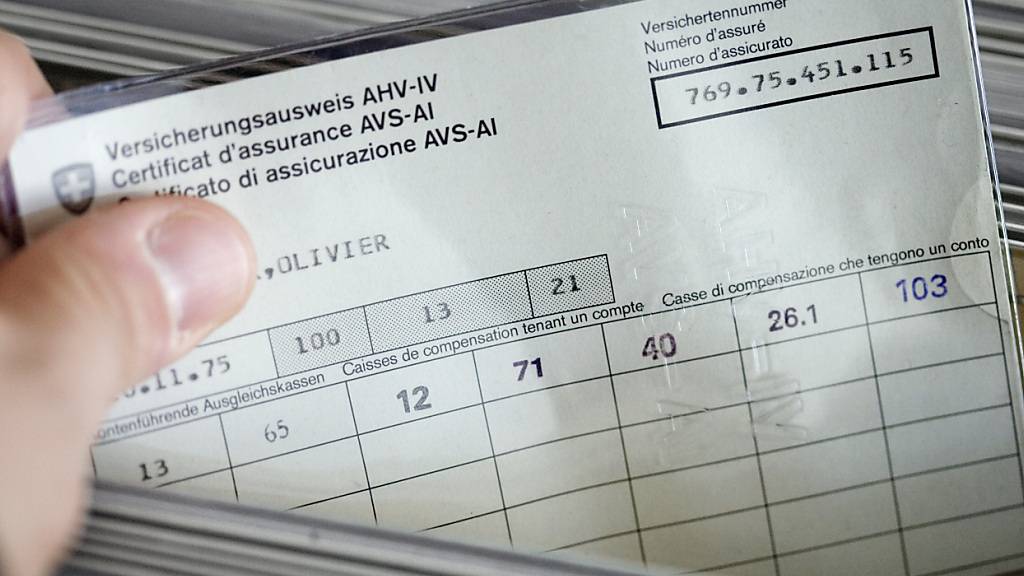 AHV-Ausgaben dürften laut neuen Berechnungen 6 Prozent tiefer sein