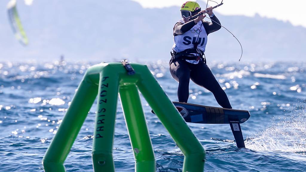 Elena Lengwiler ist die Schweizer Medaillenhoffnung im Kitesurfen