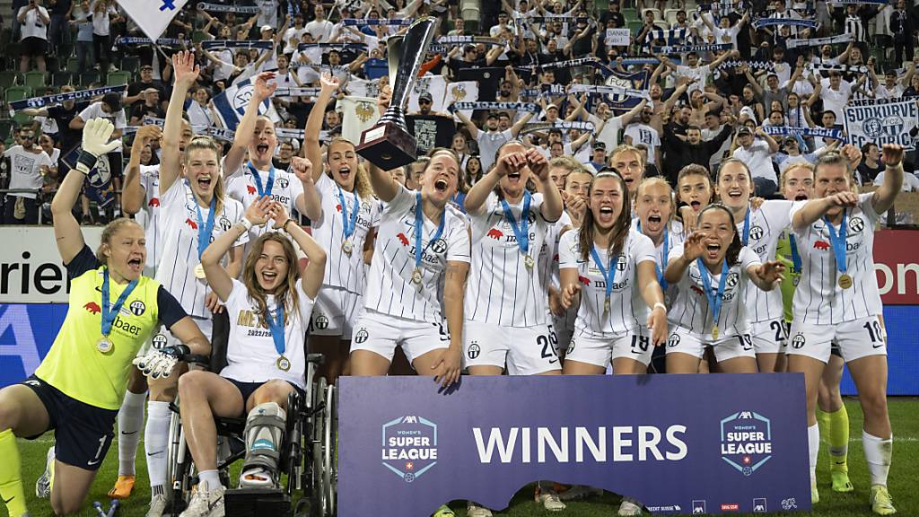 Im letzten Jahr bejubelten die Frauen des FC Zürich den Titel in St. Gallen, in diesem Jahr findet der Meisterschaftsfinal in Thun statt