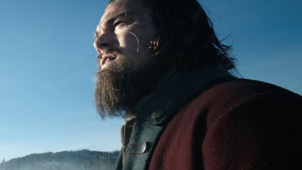 In «The Revenant» spielte Leonardo DiCaprio einen verwilderten Trapper, privat pflegte er den Bart aber sorgfältig (Archiv).