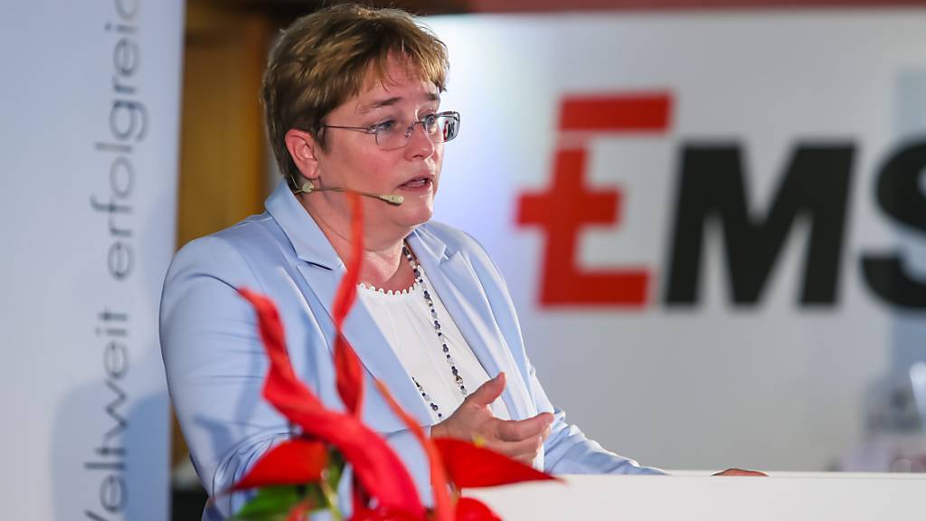 Magdalena Martullo-Blocher ist eine der wenigen Frauen an der Spitze eines grösseren Schweizer Unternehmens (Bild vom Juli 2020).