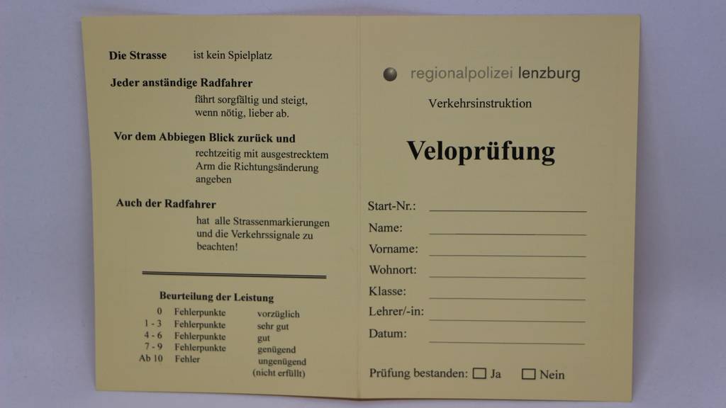 Veloprüfung