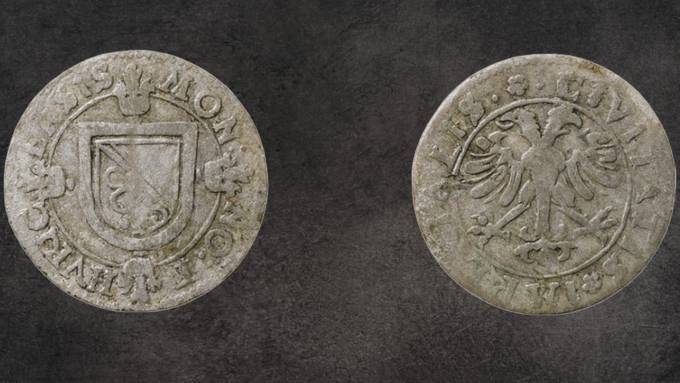 Jahrhundertealte Münzen aus Zürich im Jurawald bei Lostorf entdeckt