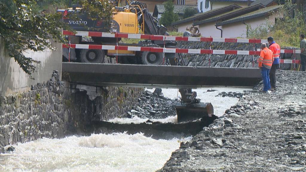 Hochwasserschutz verhindert Desaster im Glarnerland