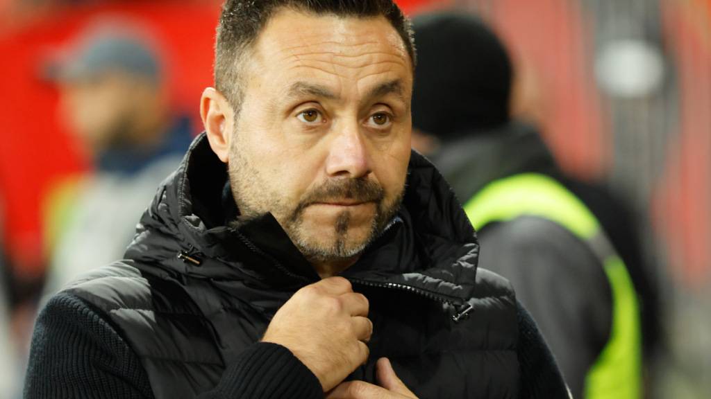 Trainer Roberto De Zerbi muss den Ligue-1-Klub Marseille verlassen