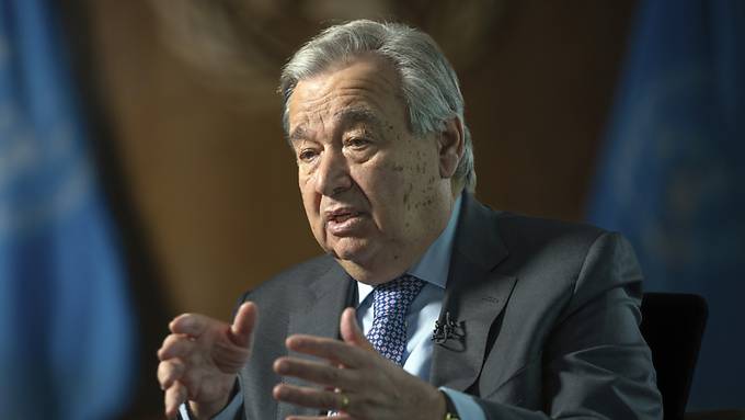 Guterres reist vor Besuch in Moskau und Kiew zunächst nach Ankara