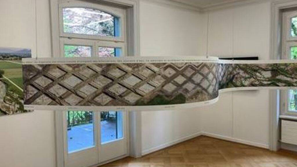 Die Installation «Renaturierung des River Aire» im Museum im Bellpark.