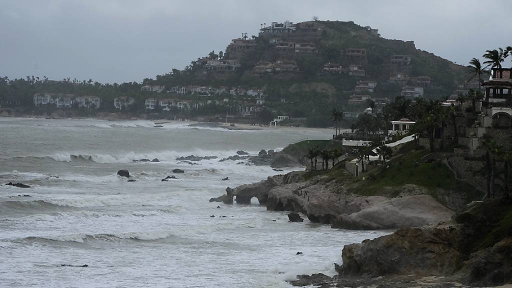 Der Hurrikan «Norma» hat in Mexiko drei Menschen das Leben gekostet. Foto: Fernando Llano/AP