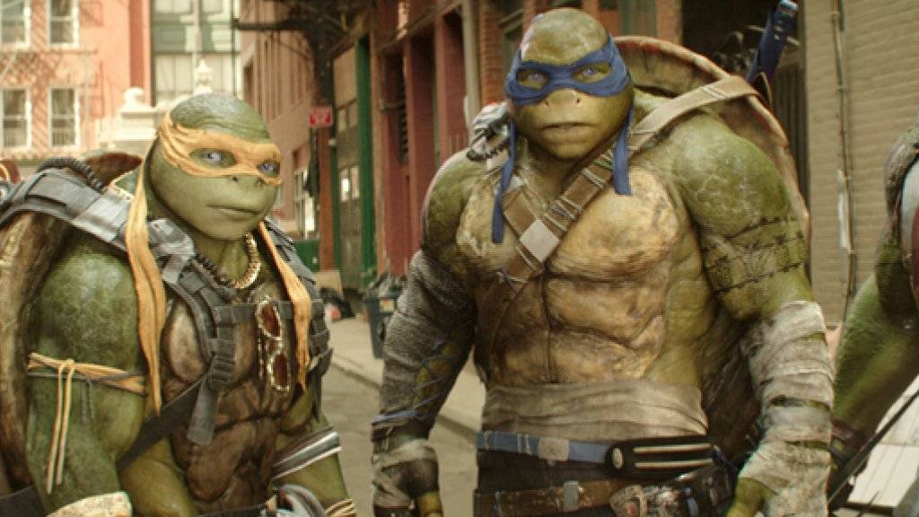 «Teenage Mutant Ninja Turtles: Out of the Shadows» hat in den USA die Spitze bei den Kinocharts übernommen (Archiv)