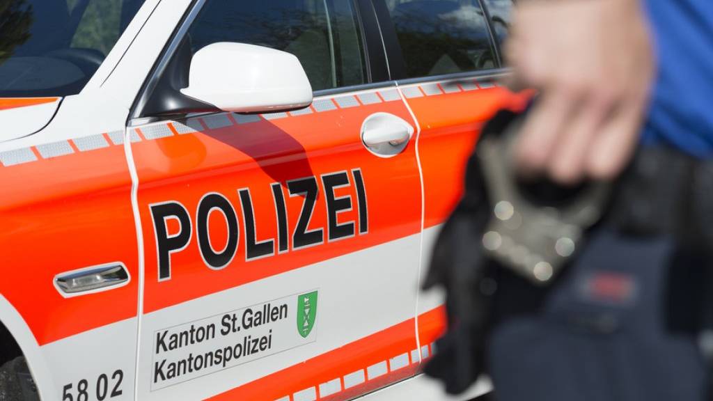 Die Kantonspolizei St.Gallen konnte fünf verdächtige Personen verhaften.