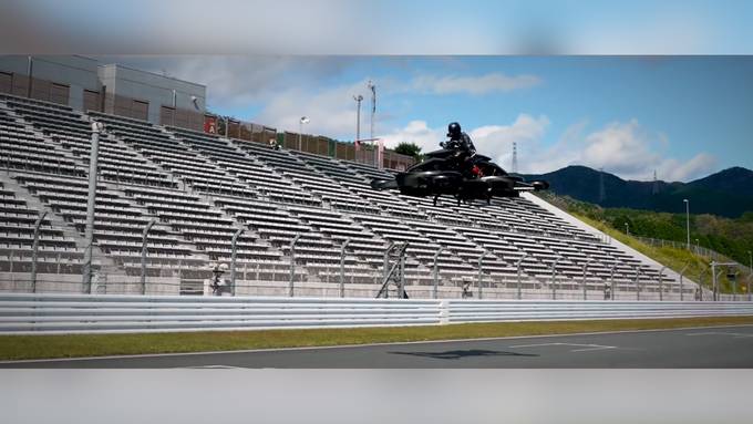 So fliegt ein Hover-Bike für 625'000 Franken