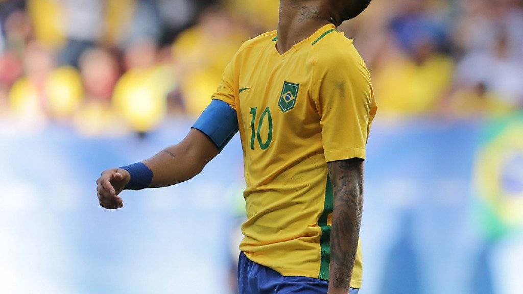 Neymar kann es nicht fassen