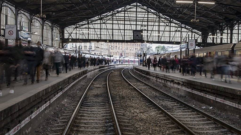 Keine Züge: In Frankreich wird erneut gestreikt.