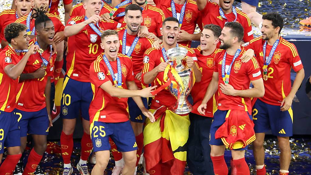 Die Könige Europas: Nach dem vierten EM-Titel sind Spaniens Fussballer Rekordsieger